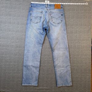 Levi's 501 Men's Jeans Light Blue Denim Classic Fit Size 33x32